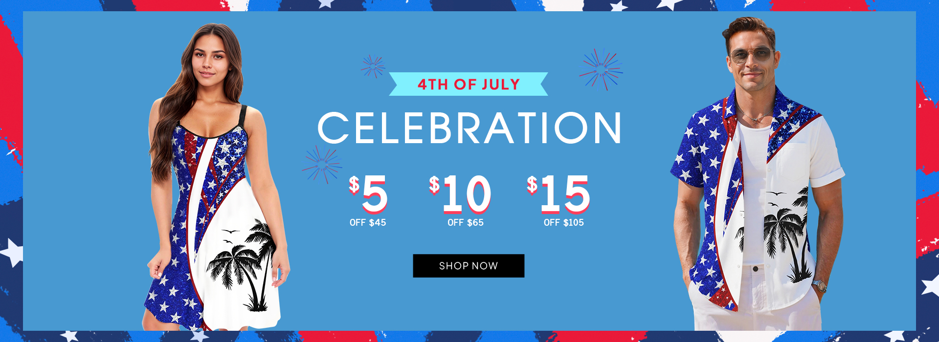 Get Up to $15 Discount on American Flag Clothing Collection
