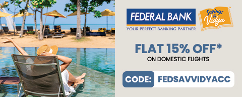 Get Flat 15% Off on Domestic Flight Booking