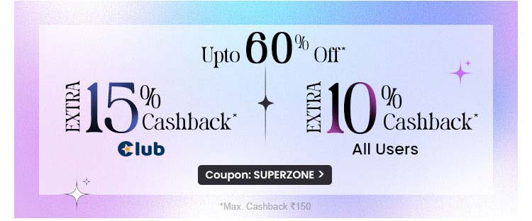 Additional 15% cash back on most products