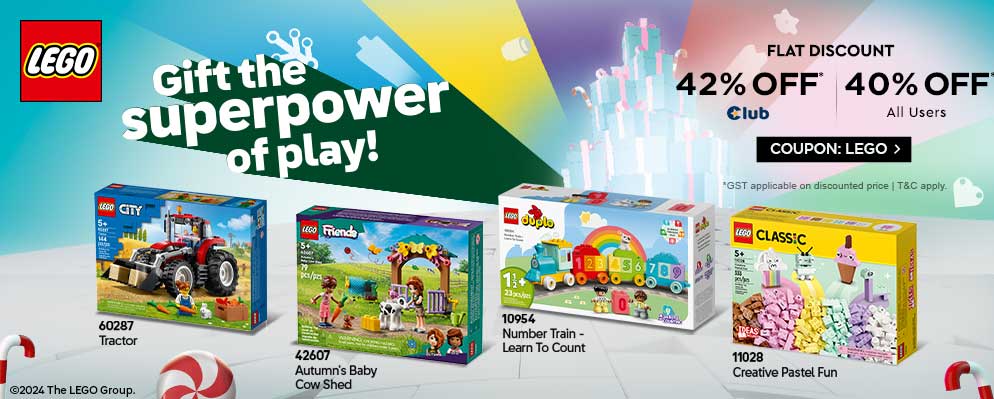 Get 40% off on Lego Kids Toys Collection