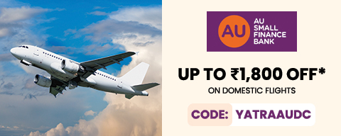 Avail Up To ₹1800 off on Domestic Flight Booking