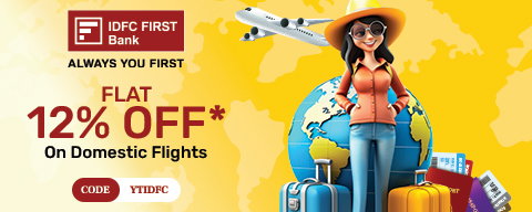 Avail Flat 12% Discount on Domestic Flight
