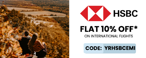 Flat 10% off on International Flight Booking