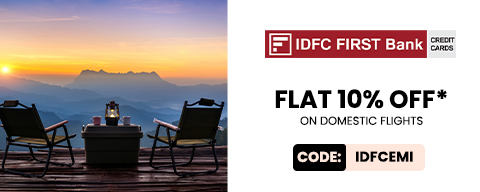 Flat 10% Discount on Domestic Flight Booking