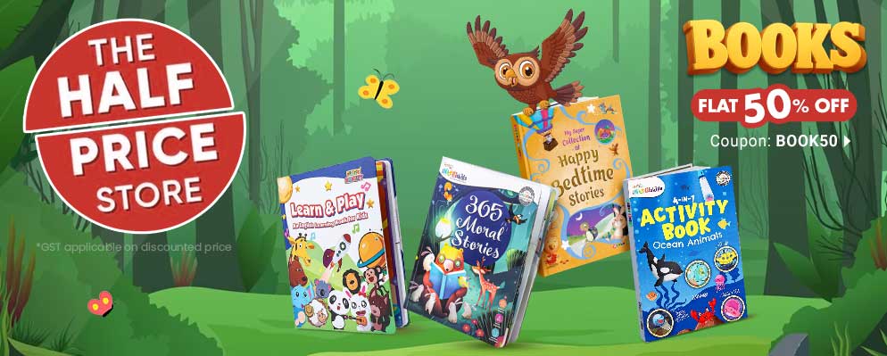 Get Flat 50% discount on Select Books